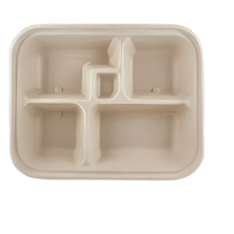 5 Compartments Bento Box Deep 200 PCS