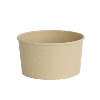 1000ml Round Bowl Bamboo 500 PCS