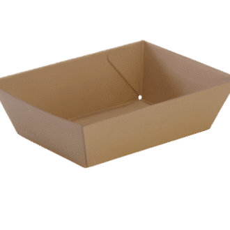 5x4" Brown Kraft Tray 500 PCS