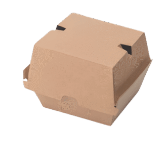 Large Brown Kraft Burger Clam 250 PCS