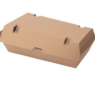 8x4" Brown Kraft Snack Box Large 200 PCS
