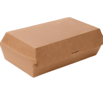 Kraft Board Snack Box Large 205x107x77mm 250 PCS