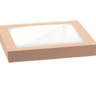 BK S Catering Box Lid #1 255x153x80mm 100 PCS