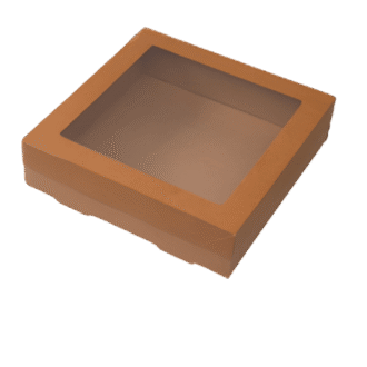 BK Square Catering Box Base #5 225x225x60mm 100 PCS