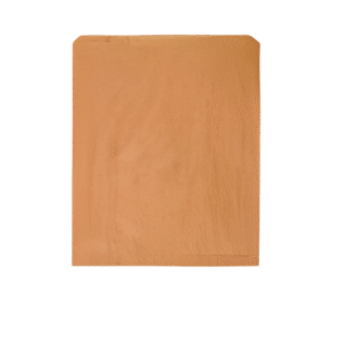 Wide Flat Paper Bag Kraft 200x200mm 500 PCS