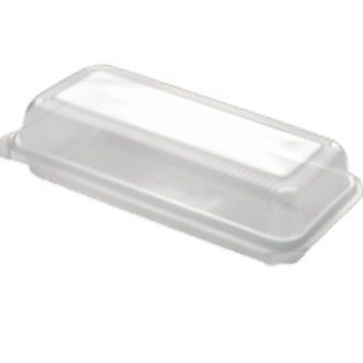 Lock Roll Cake Container L240xW105xH64mm 1000 PCS