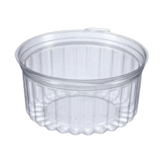 PET 12oz Flat Lid Showbowl 250 PCS