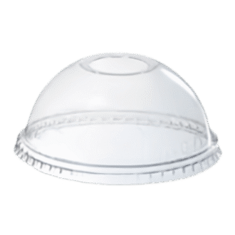 PET 16oz Dome Lid Showbowl 250 PCS