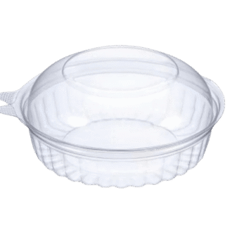 PET 20oz Dome Lid Showbowl 150 PCS