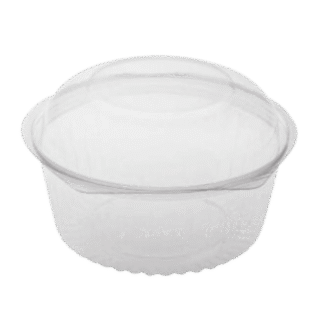 PET 24oz Dome Lid Showbowl 150 PCS