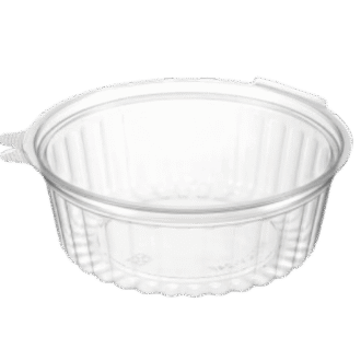 PET 24oz Flat Lid Showbowl 150 PCS