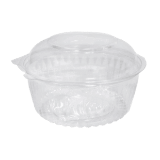 PET 32oz Dome Lid Showbowl 150 PCS