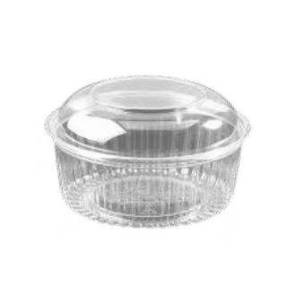 PET 32oz Flat Lid Showbowl 150 PCS