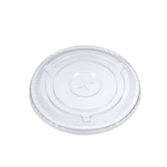 92mm Flat PET Lid 1000 PCS
