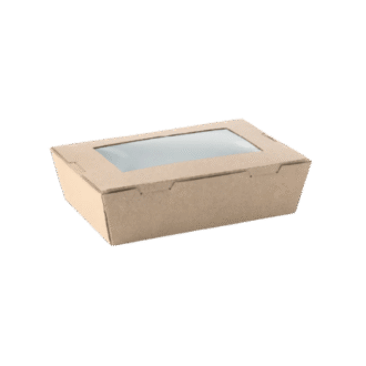 Lunch Box Large Brown 400 PCS