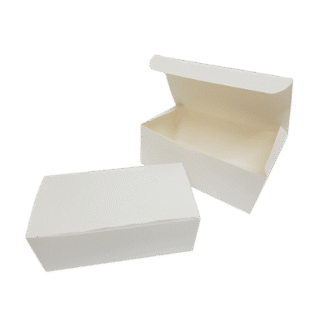 Lunch Box Large White 400 PCS