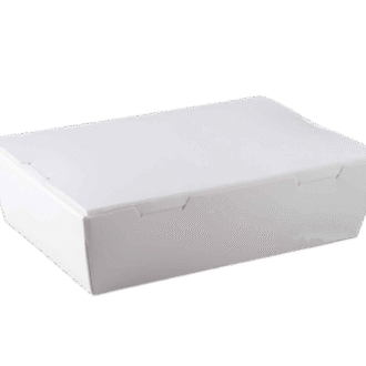 Lunch Box Medium White 500 PCS