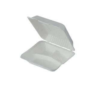 8" 3 Compartments Dinner Box 800ml 200 PCS