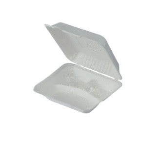 9" 3 Compartments Dinner Box 1300ml (SW-5) 200 PCS