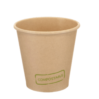 Brown Kraft Paper Coffee Cup 6oz 1000 PCS