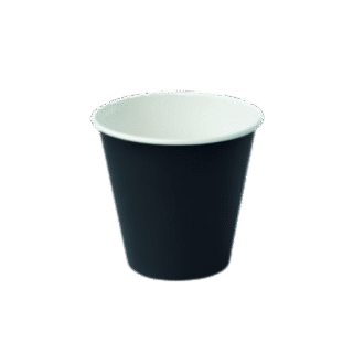 Black Single Paper Coffee Cup 6oz 1000 PCS