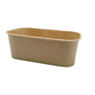Rectangular Container Kraft Paper 750ml 300 PCS