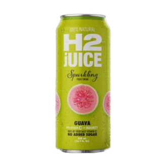H2 JUICE 500mL SPARKLING FRUIT DRINK GUAVA