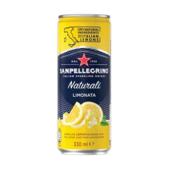 SAN PELLEGRINO 330mL SPARKLING LIMONATA CANS