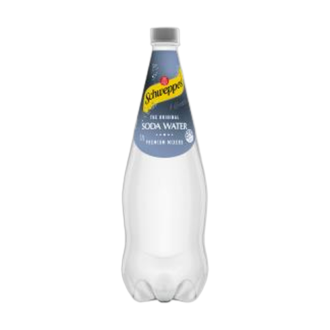 SCHWEPPES 1.1L SODA WATER