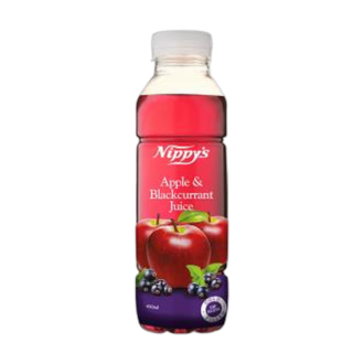 NIPPY'S FRESH 450ML APPLE & BLACKCURRANT JUICE