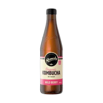 REMEDY 330mL KOMBUCHA WILD BERRY
