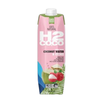 H2 COCO 1L COCONUT WATER & LYCHEE