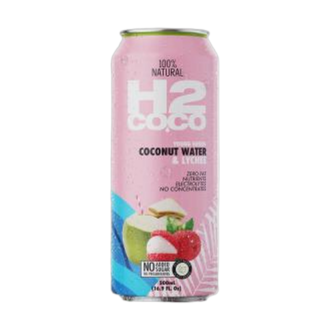 H2 COCO 500mL COCONUT WATER & LYCHEE