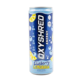 OXYSHRED 355mL ENERGY BLUEBERRY LEMONADE