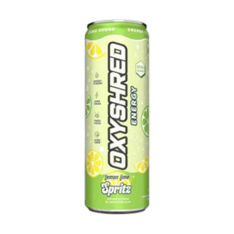 OXYSHRED 355mL ENERGY LEMON LIME SPRITZ
