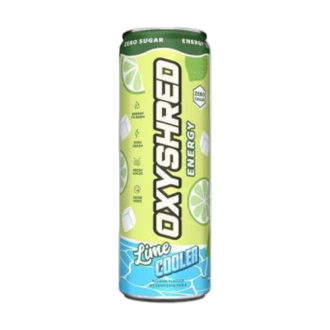 OXYSHRED 355mL ENERGY LIME COOLER