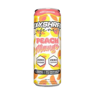 OXYSHRED 355mL INFINITY PEACH MANGO