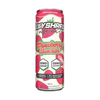 OXYSHRED 355mL INFINITY STRAWBERRY SUNRISE