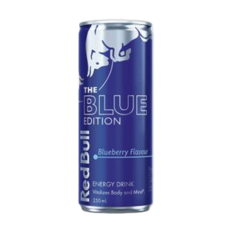 RED BULL 250mL ENERGY DRINK BLUE EDITION BLUEBERRY FLAVOUR