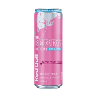 RED BULL 473mL ENERGY DRINK SUGAR FREE BERRY EDITION FOREST FRUITS