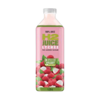 H2 JUICE 1.25L LYCHEE