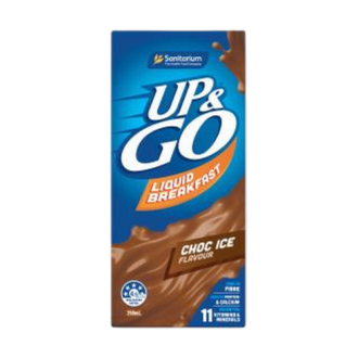 SANITARIUM 350mL UP & GO CHOC ICE