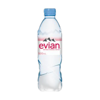 EVIAN 500mL NATURAL MINERAL WATER