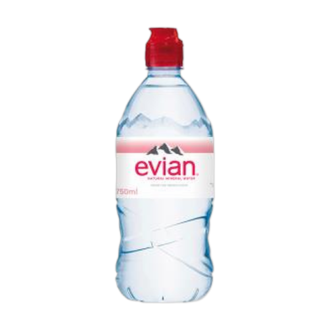 EVIAN 750mL NATURAL MINERAL WATER