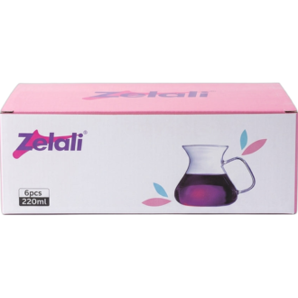 Zelali Turkish Tea Glasses 6pcs
