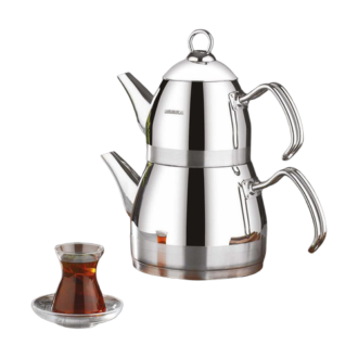 Kahramanlar Roma Turkish Teapot Medium Ã‡aydanlÄ±k