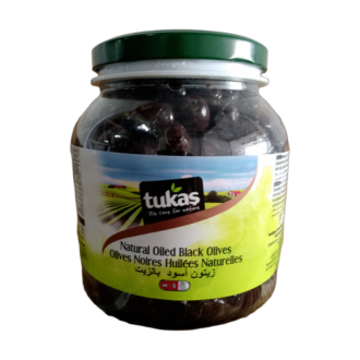 Tukas Sele Black Olives Medium- 1kg