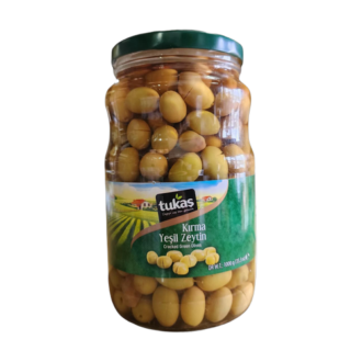 TUKAS CRACKED GREEN OLIVES (201-260) 1000GR