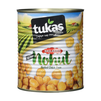 TUKAS BOILED CHICKPEAS 800 GR