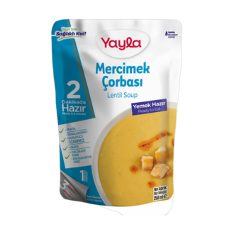 Yayla Lentil Soup Ready to Eat Pack